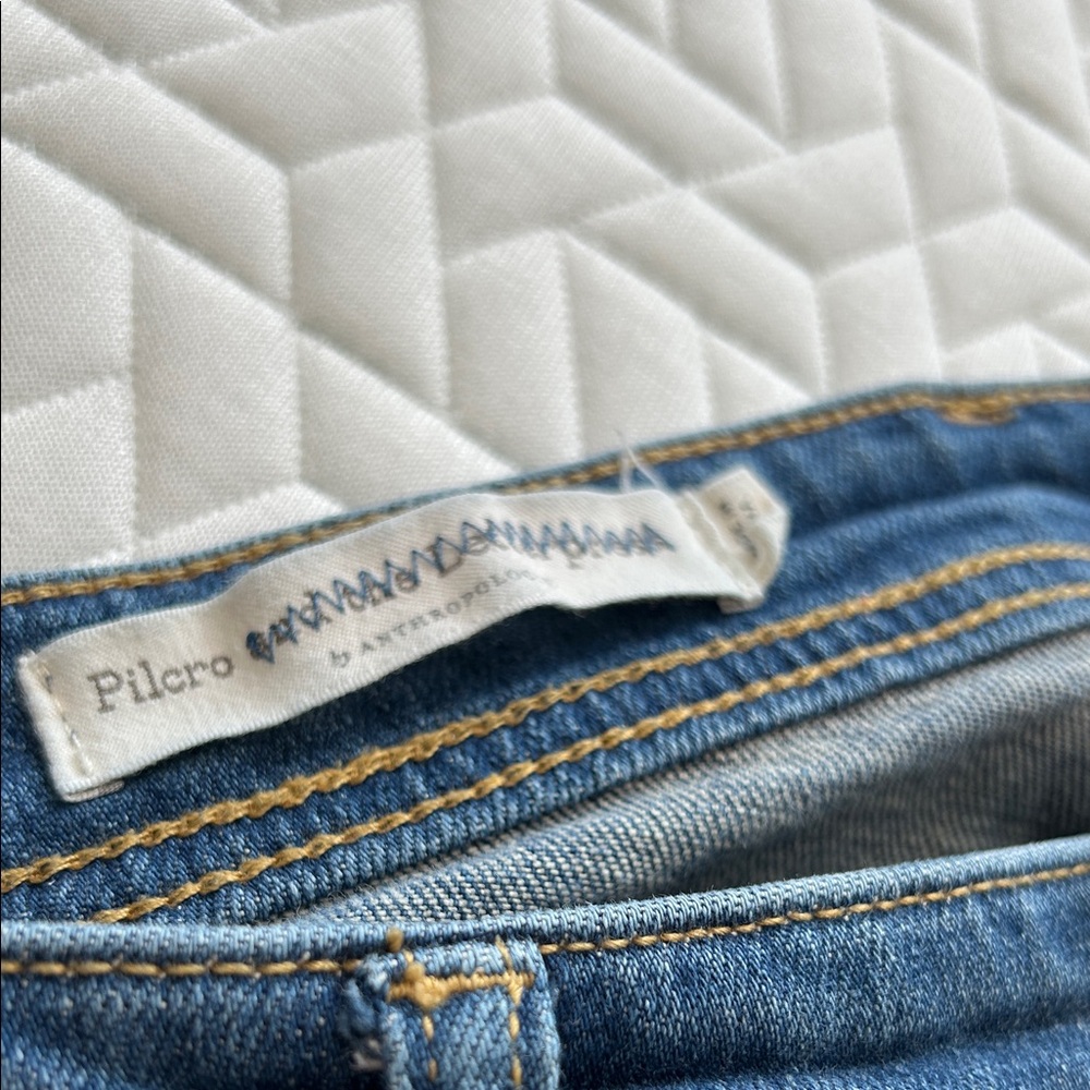 NEW LISTING! PILCRO Jeans with Decorative Patchwork - Picture 2 of 7